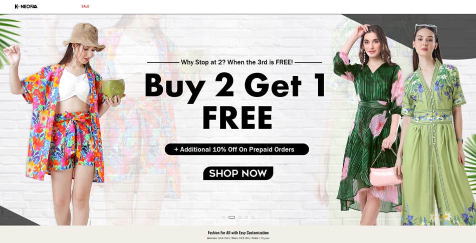 Buy 2 Get 1 Free
