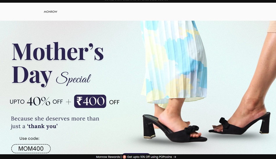 Mother's Day Special. Up to 40% Off!!! Because she deserves more than just a "thank you"