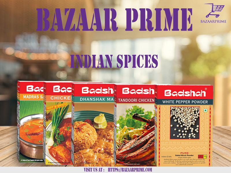 Buy Indian Spices <br>with 100% Indian Taste in USA | <br>Bazaar Prime   