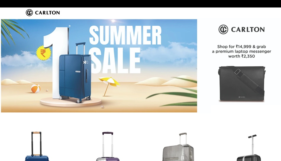 Shop for Rs 14,999 & grab a premium laptop messenger worth Rs 2,350