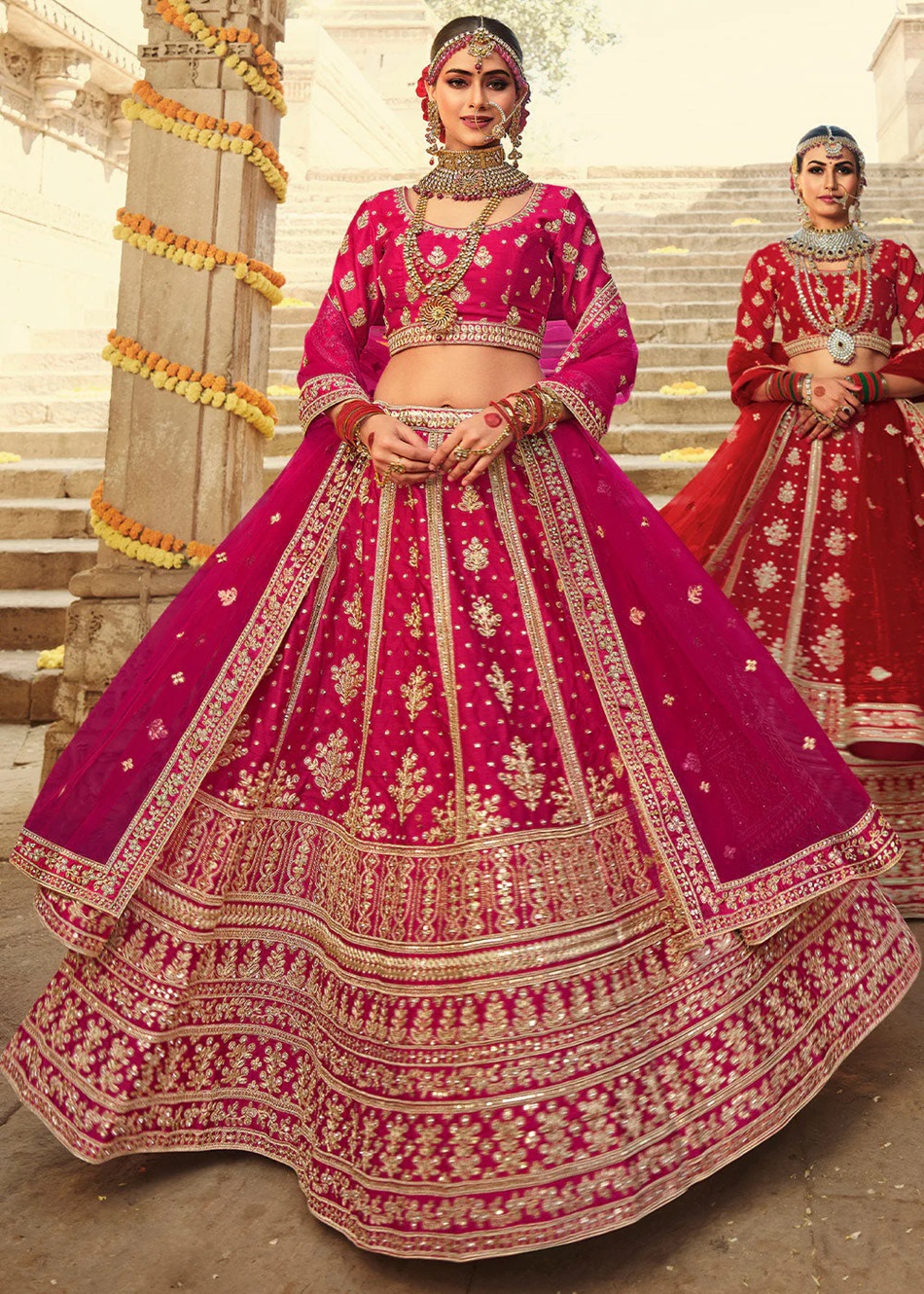 Silk Lehenga