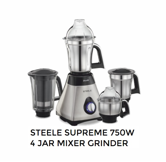 750W 4 Jar Mixer Grinder