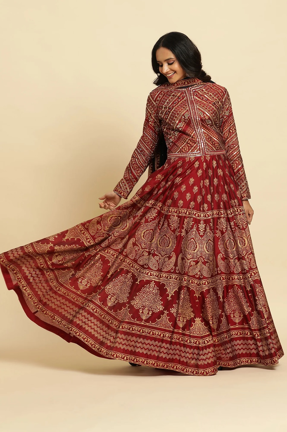 Anarkali Dress And Dupatta Set